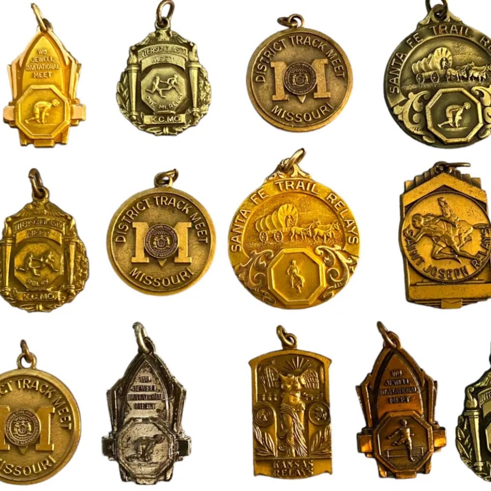 VINTAGE TRACK & FIELD MEDALS 1950’s